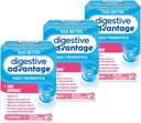 Avantaje digestive Enzime rapide Acting + Zilnic Probiotic Preveni gaz și rupe în jos particule alimentare 32 capsule numărare (3 ambalaj)