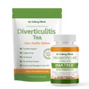 Suport digestiv Ceai & Supliment probiotic (40 miliarde CFU, 60 capsule) 