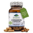 Capsule cu scorţişoară - Pastile Kosher Vegan cu 1000 mg de Cinammon Cinammon Organic Bark Supliment