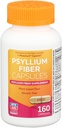Rite Aid Psyllium Fiber Capsules, 160 Conte, Psyllium Fiber Supplement, 