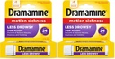 Dramamina toată ziua mai puțin Drowsy Motion Boală Deteriorare 