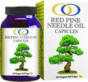 Capacuri de ulei de pin roşu organic - Suplimentul pentru sănătate pentru sistemul imunitar Extreme Suport - Vital Cell & DNA Suport - #1 Vegan Body Cleanse for Foreign Invadors - Pinus densiflora - BioActive