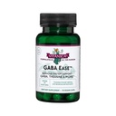 Vitanica GABA Ease - GABA & L-Theanine Supliment pentru suport de calm si relaxare - Suplimentul pentru sanatate al femeilor cu GABA, Floare de Pasiune, Hops, Skullcap & L-Theanine - Linia de consum - 15 Capace Vegane