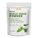 Barley Grass Juice Powder 13 oz - 100% Pure Wheatgrass Powder, Suportă Funcţia cardiovasculară, Ficat şi Digestive, Vegan, No Maltodextrin & Sugar.