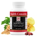 Sănătate Preocupări Trei Nemuritori - Menopause Supplement - Relief puternic pentru Flash-uri fierbinți, Imbalansarea hormonilor și transpirații nocturne - Dong Quai, Epimedium, Morinda, Rehmannia & Lycium - 90 capsule