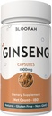 Capsule de ginseng 1000 mg pulbere 
