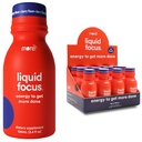 Mai multe Labs Liquid Focus, Nootrop Smart Drink cu puternice antioxidanți și plante adaptogene pentru energie și concentrare, 150mg Cafeina (Pachet de 12)