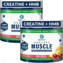 BioTrust Ageless Muscle Builder - Creatine HMB Pulbere cu vitamina D3 & Betaina - Construiți și păstrați natural în scădere masa musculara si puterea - Punch de fructe, 60 Serviri