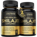 Atlantis Nutrition Himalayan Shilajit Capsulele Formulate cu 20% Acid fulvin 