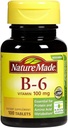 Natural Made Vitamina B6 100 mg Tabs, 100 t