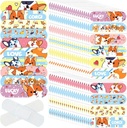 Patelai 300 piese pentru copii Bandaje vrac 10 stiluri pentru copii Adeziv flexibil colorat drăguț Bandaje desene animate rezistent la apa Stickere de protecție pentru fete Taieturi de îngrijire pentru băieți (Dog)
