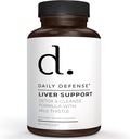 Ficat Curățare și Detoxifiere & Formula de reparații - Suplimentul de sprijin pentru ficat cu extract de Anghinare pentru Sănătatea Ficatului - Lapte Thistle Ficat Detoxifiere cu extract de frunze de Dandelion - 60 capsule