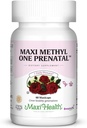 Maxi 1 pe zi Formula prenatală cu Folat metilat și fier blând, 60 Conte