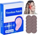 Tinitus Relief pentru urechi inelare,120PCS Tinitus patch-uri,Efficiently Relieves Pierderea auzului 3BOX