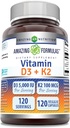 Formulari uimitoare Vitamina D3 5000 UI cu vitamina K2 100 Mgg 