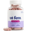 UT-Fem protectie - tract urinar de aparare pentru femei, 3-in-1 Daily Defense Formula pentru protejarea sanatatii tractului urinar, D-Mannose, Cranberry + Hibiscus, Supliment natural - 60 Vegan capsule