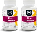 365 de Whole Foods Market, LOunceenges Zinc Vitamina C, 90 Count (Pachet de 2)