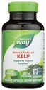Natura's Way Kelp, sprijină funcția tiroidiană*, 600 mg per Serving, non-GMO proiect verificat, 180 capsule (Packing May Vary)