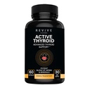 Suport tiroidian: Amestec puternic de Ashwagandha, Iod, Seleniu, Magneziu, Zinc, Vitamina B12 & More pentru sănătatea optimă - 60 Capsule