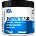 D Aspartic Acid testosteron Booster pentru bărbați - 3120 mg DAA Acid D-Aspartic Pre Workout Powder Muscle Builder pentru bărbați 3.12g - Men's Health Supplement for Enhanced Drive Potence and Vigor - Unflavored