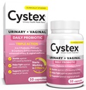 Cystex 3-in-1 Tract urinar Probiotic pentru femei - UTI cu acţiune rapidă şi Infecţie cu Drojdii Suport cu Prebiotice, Probiotice, & Cranberry - Sprijină pH-ul vaginal şi echilibru Flora - 30 capsule