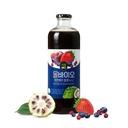 JAVA NONI SUICE EXTRACT cu 7 BERRY BLEND - 33,8 fl oz (1L) Flacon - 100% Resveratrol pur & Fermentat de ALLBIO