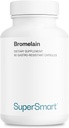 Supersmart - Bromelain 1500 mg 3000 GDU pe zi - enzime extrase din rădăcini de Ananas - Sistem digestiv Booster 