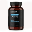 Endur L-Arginină Supliment, Ajuta la sustinerea sanatatii de flux de sange si functia inimii, exercitii de performanta si sanatate imuna, Gluten gratuit, 350 mg (60 comprimate)