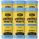 Viter Energy Cafeina menta 40mg Cafeina, B Vitamine, Zahăr gratuit. (Wintergreen, 20pcs, 6 Pack)