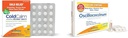 Boiron ColdCalm Tablets for Relief of Common Rece Ssimptome, cum ar fi Snetezing & Oscillococcinum for Relief from Flu-Like Simptomes of Body Aches, Heaches, Fever, Chills, and Oboseală - 12 Count