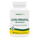 NaturasPlus Multivitamine Ultra Prenatale - 800 mcg Folat, 90 comprimate vegetariene - Supliment prenatal cu fier, iod, vitamina Calciu & B- Complex - Gluten-Free - 45 Serviri