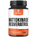 Nattokinaza Supliment 3300 mg cu Trans-Resveratrol - Suporturi pentru sistemul de imunitate, Heart & Body Balance sănătos - 30 Servings