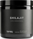 Toniiq Ultra concentrat 40% Acid fuzelian Shilajit pentru bărbaţi - Pur 10:1 Extract-Third Party Tested 10x capsule de potenţă - ridicat în potenţă şi urme minerale - Fabricat în GMP Instrument certificat