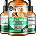 Kennel Tuse Tratamentul pentru câini și pisici - Made in USA - Dog Alergia & Cat Astm Relief - Mullen Leaf & Elderberry Blend - uscat, Ud & Barky Cough Relief pentru câini și pisici - Toate Rasele & Dimensiuni - 2 Fl Oz