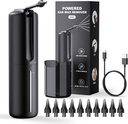 Îndepărtarea urechii Irigarea urechii electrice Flushing Sistem de apă de curățare a urechii alimentat cu 4 Moduri de presiune instrument sigur și eficient de curățare a urechii USB rezistent la apă Reîncărcabil