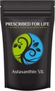 Prescribed For Life Astaxanthin, Natural 5% Astaxanthin Powder Supplement Made from Red Algae (4oz / 113g)