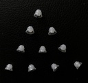 Jungle Care® (6mm Small * 10pc) Dublu Layer Magic Aid Domes Confortabil PSAP (Personal Sound Amplificators Product) Kit Sfaturi pentru urechi Invizibile, Perfect pentru aer deschis (Open Fit), cu excepția RIC