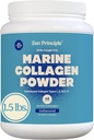 Zen Principle Marine Collagen Peptides Powder 1.5 lb. Wild-Caught Fish, Non-GMO. Supports Healthy Skin, Hair, Joints and Bones.Hydrolyzed Type 1 & 3 Protein. Amino Acids.Unflavored, Easy to Mix.