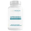 PUREHEALTH Research Improbiome Prebiotic Fiber Supplement - Suport natural pentru prebiotice gust sanatoase - Suplimente nutritionale digestive - Capsule Apple Pectin - 90ct