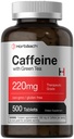 Horbäach Caffeine Pastile 220mg cu ceai verde 500 comprimate 