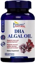 (8 Pack) Esmond Natural: DHA Ulei de alge (Made with Onavita Oil. 40% Acid docosahexaenoic. Suportă creier, ochi și sistemul nervos), GMP, Natural Product Assn Certified, Made in USA - 500mg, 480 Softgels