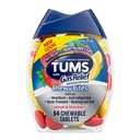 TUMS Chewy Bites Tablete antiacid masticabile cu gaz Relief, Lemon & Strawberry - 54 Conte