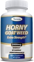 Extra putere Horny Goat Buruieni extract - energie, performanta, si rezistenta Booster- cu Maca, L-Arginina, Tongkat Ali pentru barbati si femei - 60 capsule