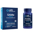 Prelungirea vieții La fel 400mg & N-Acetyl-L-Cysteine 600mg - 60 Conte de ficat, suport comun și imun