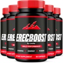 (5 ambalaj) Capsule Erecboost, Toate formele naturale avansate, 300 capsule