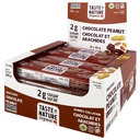 Gust de natura - Organic 2g de ciocolata de zahar Alună - Sugar Snack scăzut şi mic dejun Bar, High Fiber Energy Bar - 16 Conte Snack Pack