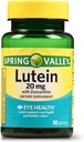 Spring Valley Lutein cu Zeaxantinen Supliment alimentar, 20 mg, 90 Conte