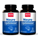 Jarrow Formulas Neuro Optimizer - 120 capsule, pachet de 2 - Brain Health & Antioxidant suport - Include 7 Neuro Nutrients - Gluten Free - 60 Total Serviri