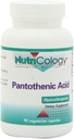 Nutricologie Acid pantonic - Vitamina B5 pentru bărbați și femei, Calciu, Supliment 500 mg, Capsule pure, organice, vegetariene - 90 Conte
