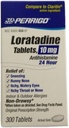 Perrigo Loratadina comprimate, albastru, 300 Număr